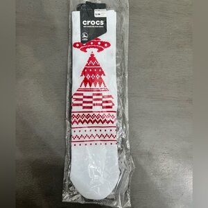 CROCS NWT UFO & tree socks